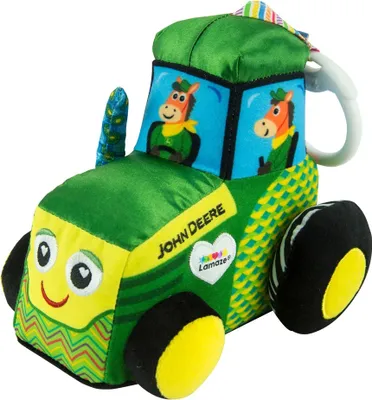 Produktbild von Lamaze Babyspielzeug John Deere Traktor Kuscheltier Clip and Go