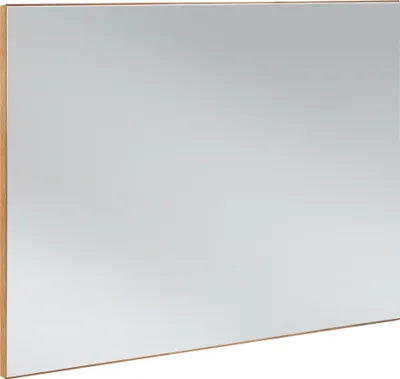 Produktbild von Garderobenspiegel Eiche massiv geölt SALACH-64, schmal, B/H/T: ca. 100/66/4 cm