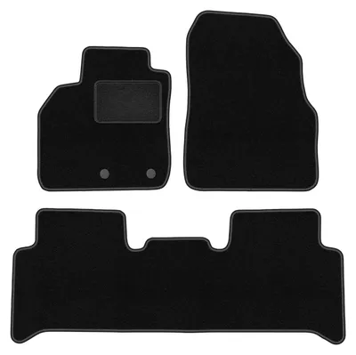 Produktbild von Auto-Fußmatten Velours schwarz für: Renault Scenic II 2003-2009 Minivan