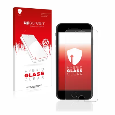 Produktbild von upscreen Schutzglas für Apple iPhone SE 2 / SE 3 Schutzfolie Panzer Folie Glas Display Schutz klar