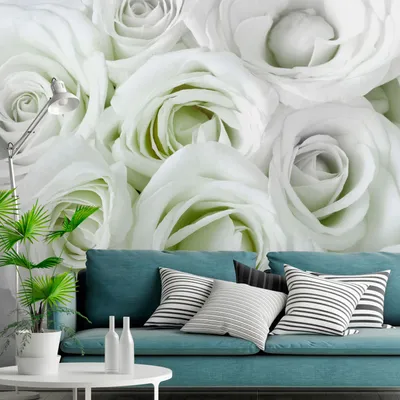 Produktbild von Basera Selbstklebende Fototapete Rosenmotiv b-B-0406-a-d, mit UV-Schutz, 98x70 cm