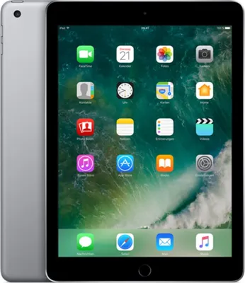 Produktbild von Apple iPad , 24,6 cm (9.7"), 2048 x 1536 Pixel, 128 GB, iOS 10, 469 g, Grau