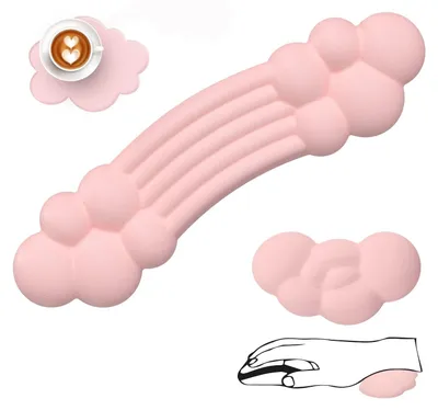 Immagine prodotto di Set di supporti ergonomici per polso per tastiera e mouse