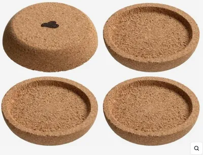 Obrázok produktu pre LEONARDO 057173, Kolo, Korok, Hnedá, Jednofarebné, 6 cm, 30 mm