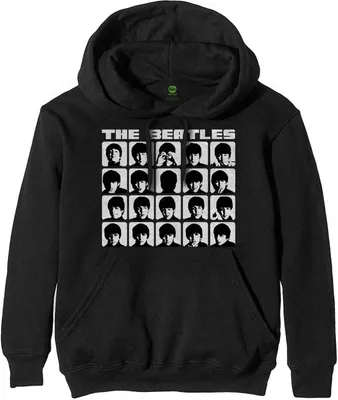 Produktbild von The Beatles - Mikina s kapucí "Hard Day's Night" pro muže/dámy Uni RO291 (XL) (černá)