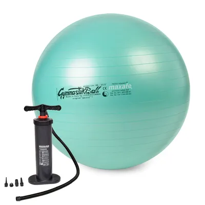 Image de Original Pezzi® MAXAFE ballon de gymnastique avec pompe - vert