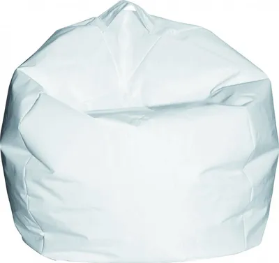 Produktbild von Pouf Ascia, Mehrzwecksessel, Sitzsack, Hockerhocker,  Italy, 65x65 h50 cm, Weiß