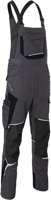 Produktbild von Kübler Bodyforce Latzhose anthrazit/schwarz Gr. 106