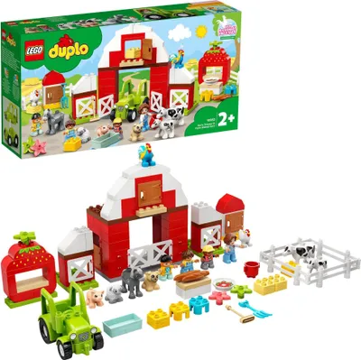 Zdjęcie produktu dla LEGO® DUPLO® 10952 Stodoła, traktor i opieka nad zwierzętami