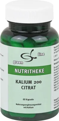 Produktbild von Kalium 200 Citrat, 60 St KAP