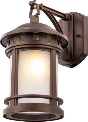 Produktbild von Maytoni Salamanca Wandleuchte O031WL-01BR 1xE27, Braun, aus Aluminum, exkl. Leuchtmittel