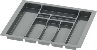 Produktbild von Lade organizer - Besteckboxen Kunststoff - 53 x 49 cm - 8 Fächer