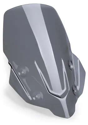 Imagen del producto de Deflector de viento Puig para parabrisas, modelo Dunkelrauch, compatible con Honda Transalp