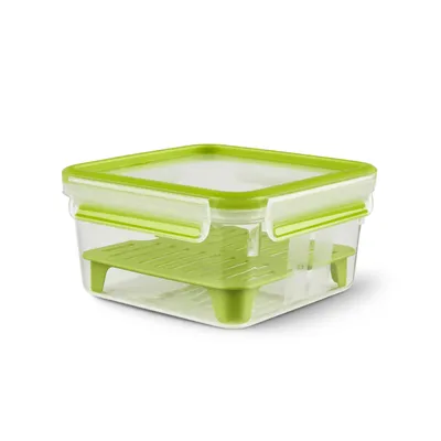 Image de Emsa N1071700 EMSA Clip&Go boîte de conservation vert 1,3 L