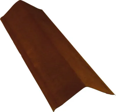 Produktbild von Onduline® Ortgang/Kantenwinkel für Bitumenplatten braun 1000 mm x 310 mm x 3 mm