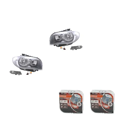 Immagine prodotto di Johns, Fari Osram Night Breaker Laser adatto per BMW Serie 1 E81 E82 E87 E88 07-09L 63177181287 7181287 63177181288 7181288 63117193387 7193387 6