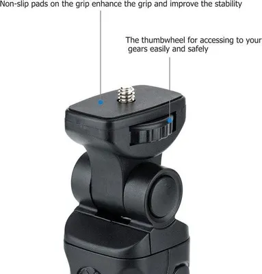 Obrázek produktu pro Rukojeť pro snímání a stabilizátor stolu – fotoaparát Canon Nikon Sony DSLR