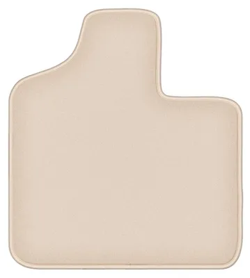 Produktbild von DURBAN Beige Velours-Fahrerfußmatte für Chrysler Town&Country IV Minivan (2000-2008)