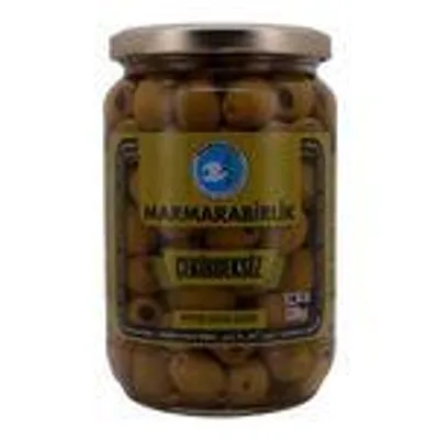 Marmarabirlik Entsteinte Grüne Oliven (700g) – Pitted Green Olives