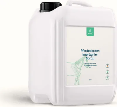 Produktbild von eco:fy Pferdedecken Imprägnierspray Spray-On Imprägnierung Imprägniermittel Imprägnierer Versiegelung gegen Nässe und Schmutz Atmungsaktiv