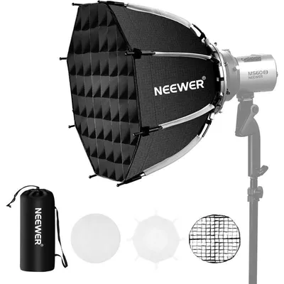 Produktbild von Neewer NS1P, oktogonale Softbox 45x30cm, Bowens-Bajonett,