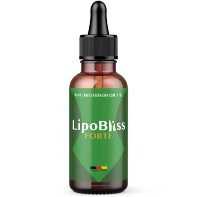 Produktbild von LipoBliss Forte Drops | für deine innere Balance | mit hochwertiger Inhaltsstoffe | 50ml