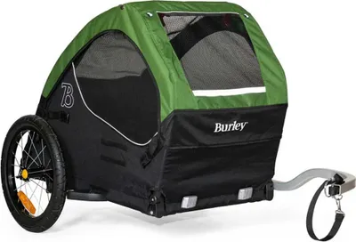 Obrázek produktu pro Burley Design Tail Wagon Dog Carrier Black Green