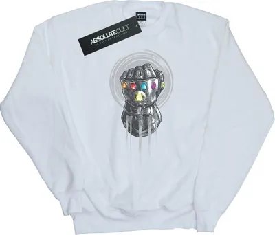 Produktbild von Marvel - "Avengers Infinity War Power" Sweatshirt für Herren BI9902 (XL) (Weiß)