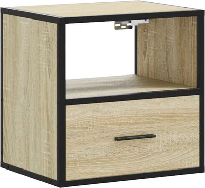 Produktbild von Wand-Nachttisch Sonoma-Eiche 40x31x39,5 cm