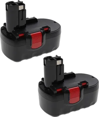Produktbild von EXTENSILO 2x Akku Ersatz für Bosch BAT181, BAT180, BAT160, BAT026, BAT025, 2 610 909 020, 2 607 335 696, BAT189 für Werkzeug (3300 mAh, NiMH, 18 V)