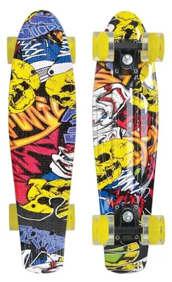 Image de *Retro Skateboard FREE SPIRIT 22Ž Party