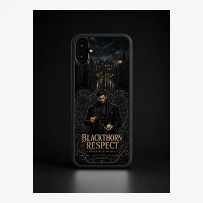 Imagen del producto de Funda para Samsung A16, carcasa protectora con diseño "Respeto" de Schwarzdorn – LUNØIR ©
