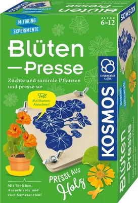 Produktbild von KOSMOS Experimentierkasten Blütenpresse mehrfarbig