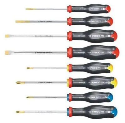 Image de Jeu de 8 tournevis Protwist FACOM AT.J8PB