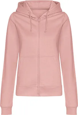 Produktbild von Just Hoods JH050F | WomenŽs College Zoodie XS bis 2XL - Farbe: Dusty Pink - Größe: L