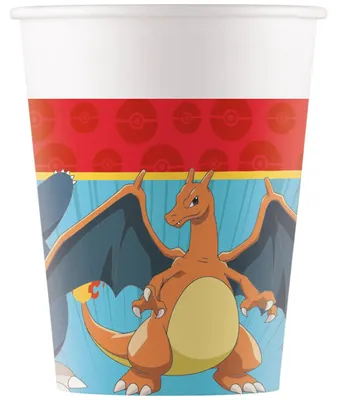 Image de 8 gobelets Pokemon Pikachu