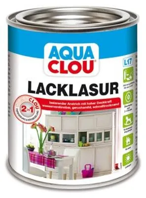 Produktbild von Clou Aqua Combi-Clou Lack-Lasur, Palisander, 750 ml, 945433