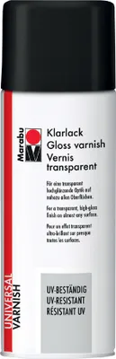 Immagine prodotto di Lacca trasparente Marabu, incolore, resistente ai raggi UV, barattolo da 150 ml
