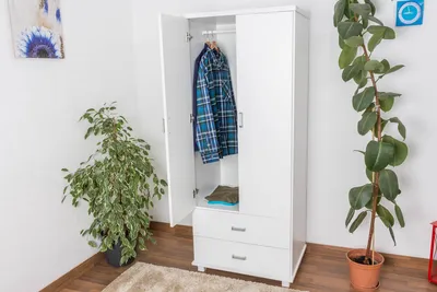 Produktbild von Schrank 80 cm breit Holz