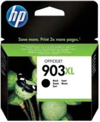 Obrázek produktu pro HP 903XL Černá originální inkoustová kazeta s vysokou výtěžností, Vysoká (XL) výtěžnost, Černá, Inkoust na pigmentové bázi, 20 ml, 1 kusů, 750 str.