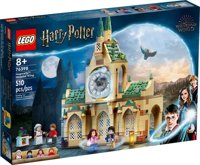 Produktbild von LEGO 76398 Harry Potter Hogwarts Krankenflügel, Schloss-Spielzeug mit Minifiguren aus Der Gefangene von Askaban, Geschenk für Jungen und Mädchen