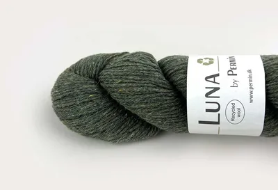 Obrázek produktu pro Luna od Permin – 100% recyklovaná vlna (bez mulesingu a Oeko-Tex) (barva: zelená – 07)