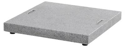 Productafbeelding van Granieten zweefparasolvoet Flamed Finish 125 kg 4SO enkel geschikt voor zweefparasols van 4SO