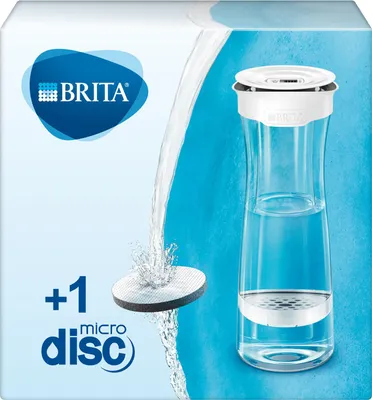 Zdjęcie produktu dla Brita 1020115, Butelka filtrująca wodę, 1,3 l, Grafitowy, Przezroczysty