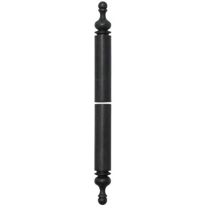 Produktbild von Zierhülse Aufsteckhülse Band ø 15mm H 112mm oben/unten, Schmiedeeisen verzinkt
