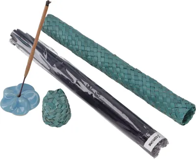 Produktbild von Balinesiches Räucherstäbchen Set - Jasmin, Blau, 23*3*3 cm, Räucherstäbchen aus Bali