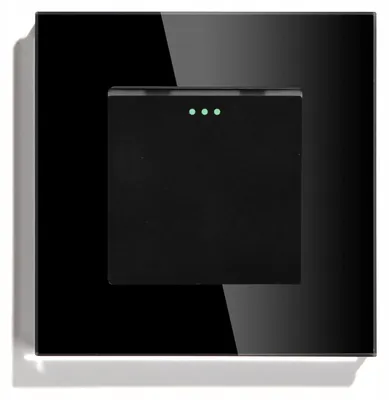 Produktbild von DC Smart Home Lichtschalter Glas Einfach Schwarz