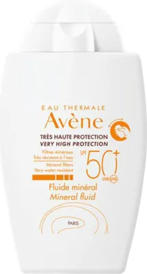 Produktbild von Avene Mineral Cream SPF 50+, Sonnenschutzcreme, Gesicht, Tube, 50 ml, Unisex, Erwachsene