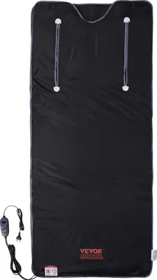 Produktbild von VEVOR 390W infračervená saunová deka 1800x800mm saunová deka 1-6 úrovní (35°C-85°C) infračervená deka 40-minútové spaľovanie tukov vyhrievacia deka 5-vrstvové bezpečnostné materiály Vykurovacia rohož zoštíhlenie tela Fitness