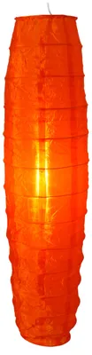 Produktbild von Naeve Leuchten VALO Lampenschirm, modern, Orange, Textil, 30 cm Durchmesser